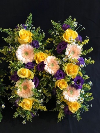 Mixed Flower Letters