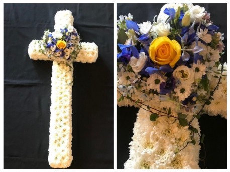 Funeral Cross with a twist