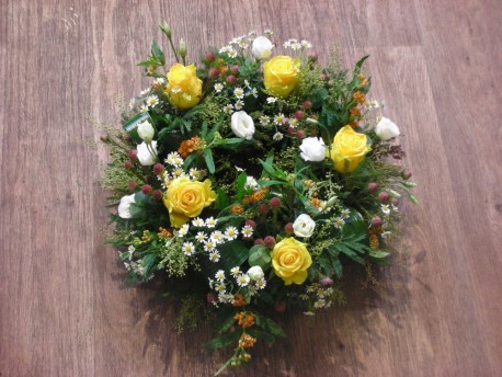 Rustic Wreath funeral